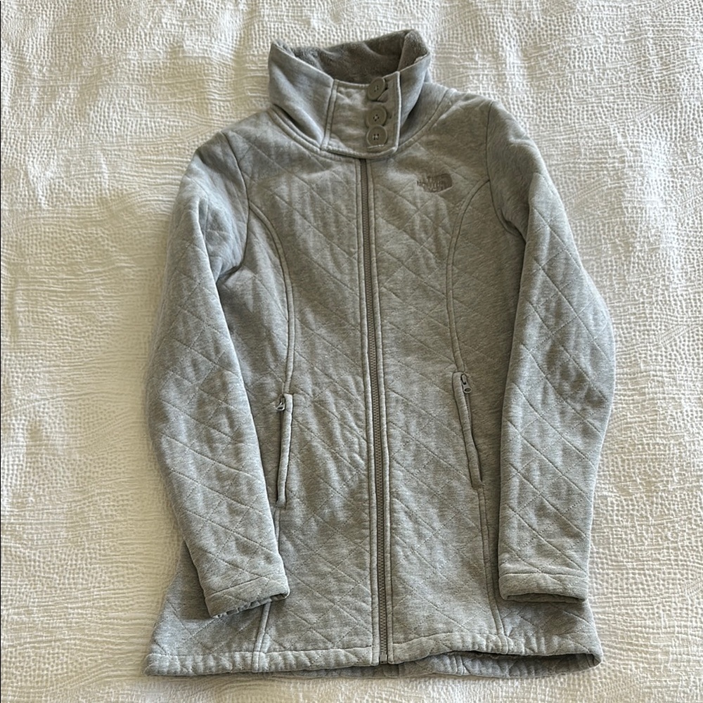 The North Face Women's Gray Quilted Jacket